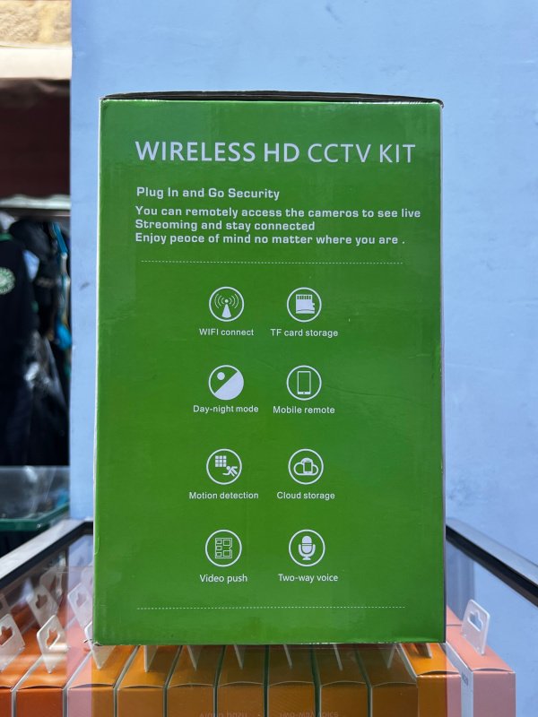 TS-WH4-B Wireless HD CCTV Kit  side 2